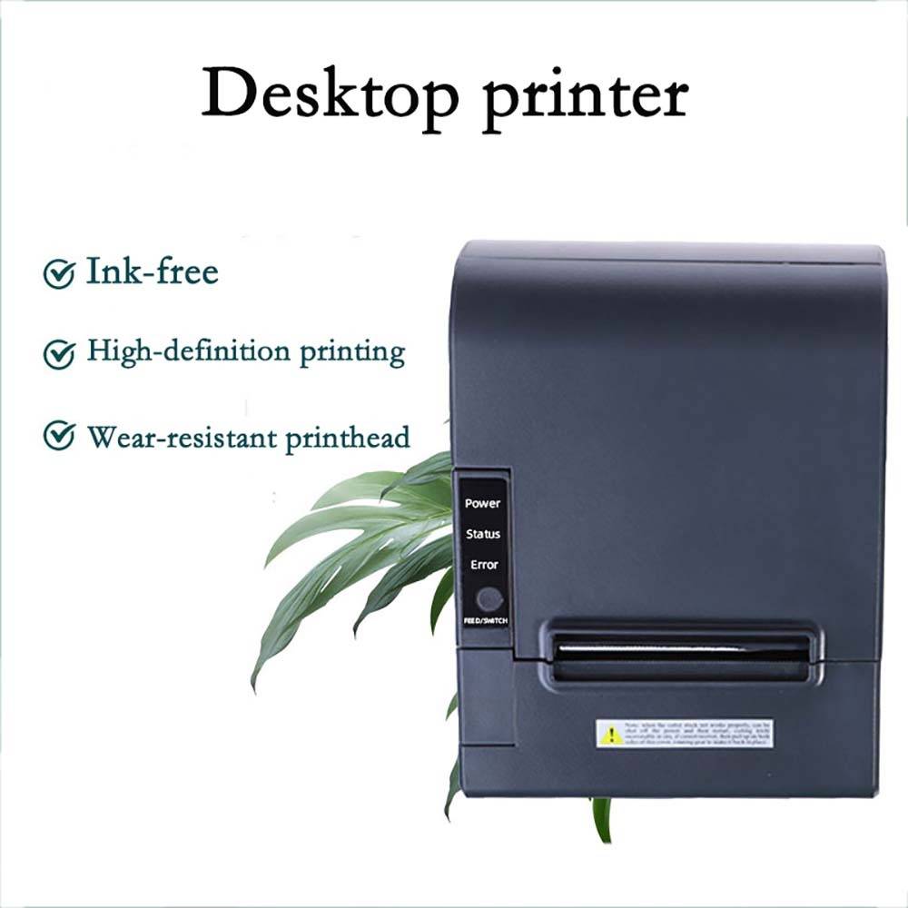 80mm Thermobondrucker mit automatischem Cutter – USB + Bluetooth