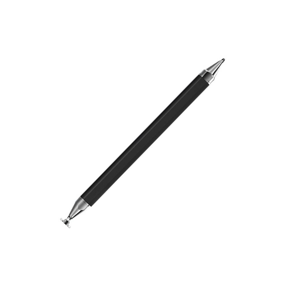 3-in-1 magnetischer kapazitiver Stylus für Tablets und Smartphones - Universeller Touchscreen-Stift, kompatibel mit Apple, Samsung und Huawei Black