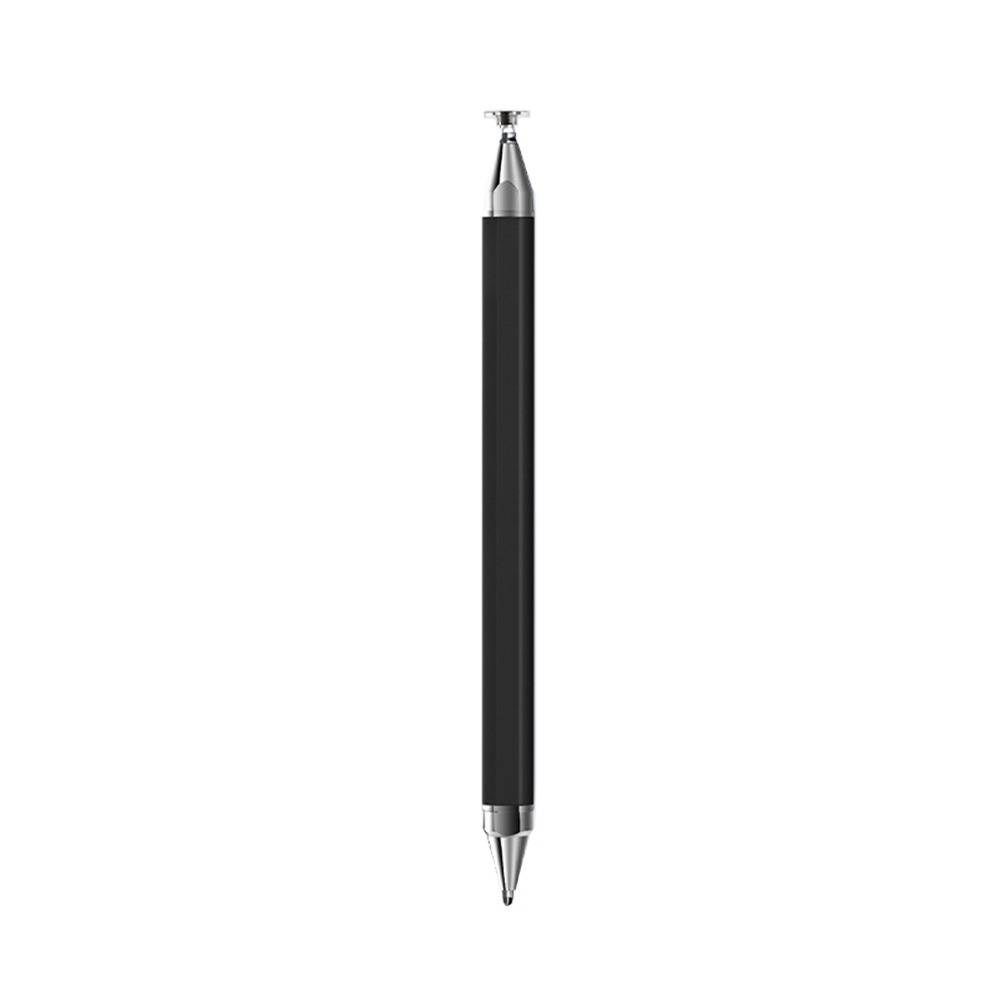 3-in-1 magnetischer kapazitiver Stylus für Tablets und Smartphones - Universeller Touchscreen-Stift, kompatibel mit Apple, Samsung und Huawei Black