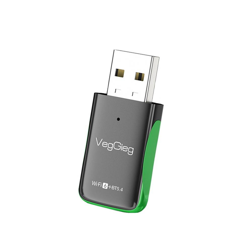 WiFi 6 & Bluetooth 5.4 USB-Adapter – 5G Dualband Wireless Netzwerkkarte