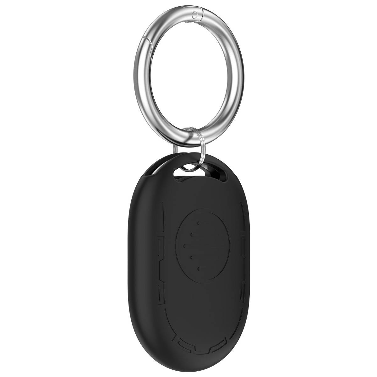 Silikon-Schutzhülle, kompatibel mit Xiaomi Tag (Mi Tag) UWB & BLE – Soft Slim Schutz für Schlüssel, Gepäck und Haustiere Black
