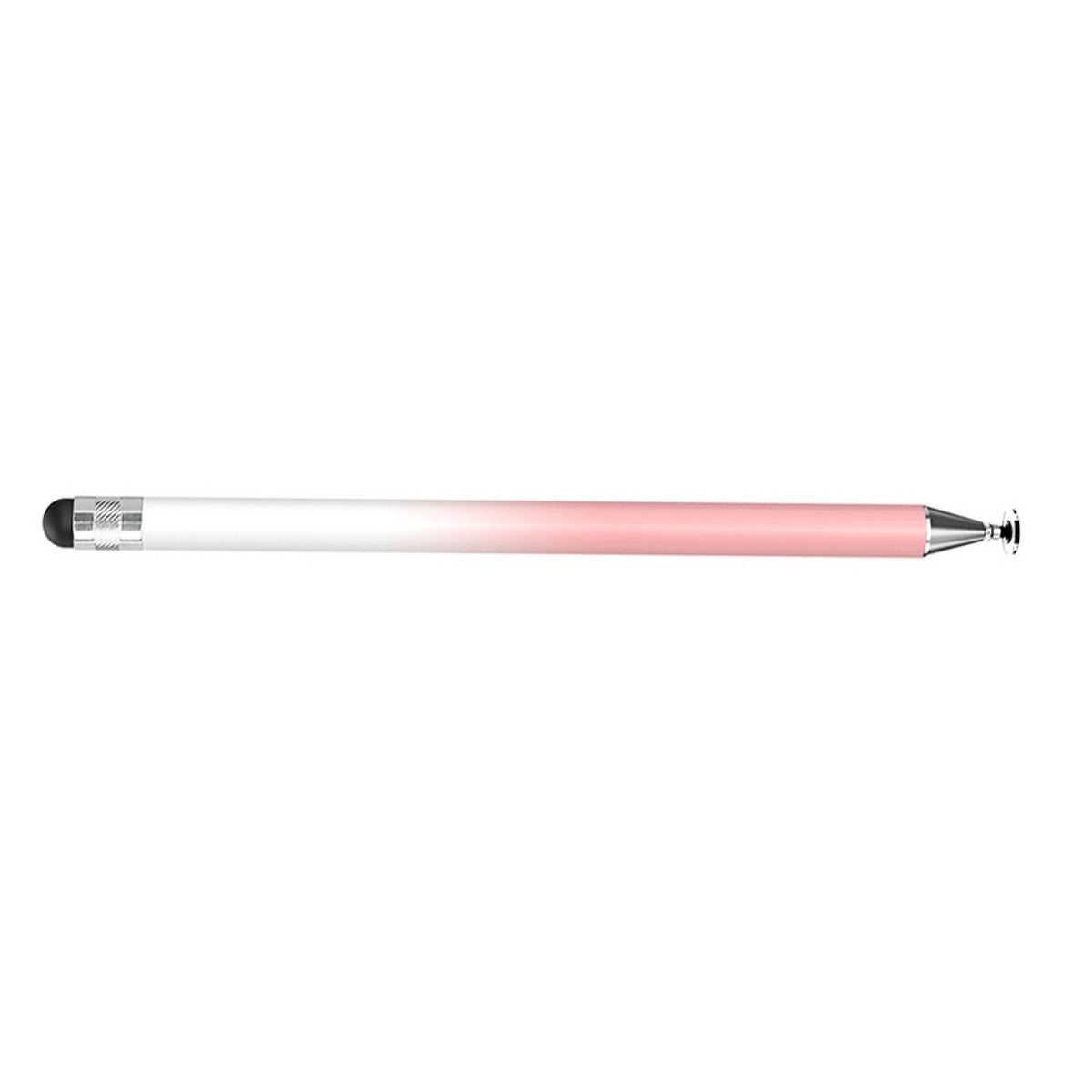 201K Dual Tip Stift: Silikon &amp; Klare Scheibe, kompatibel mit Touchscreen-Geräten