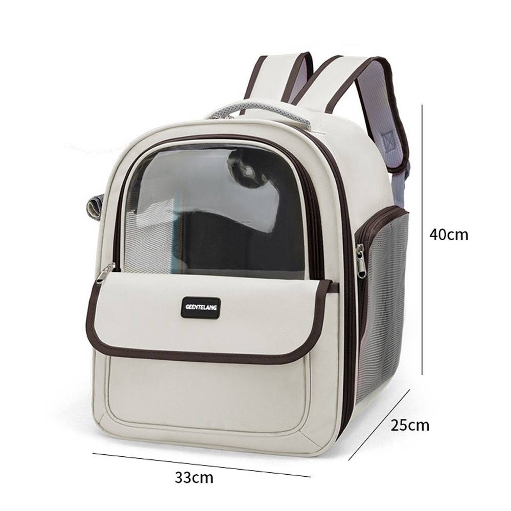 Tragbarer Haustier-Tragerucksack Black