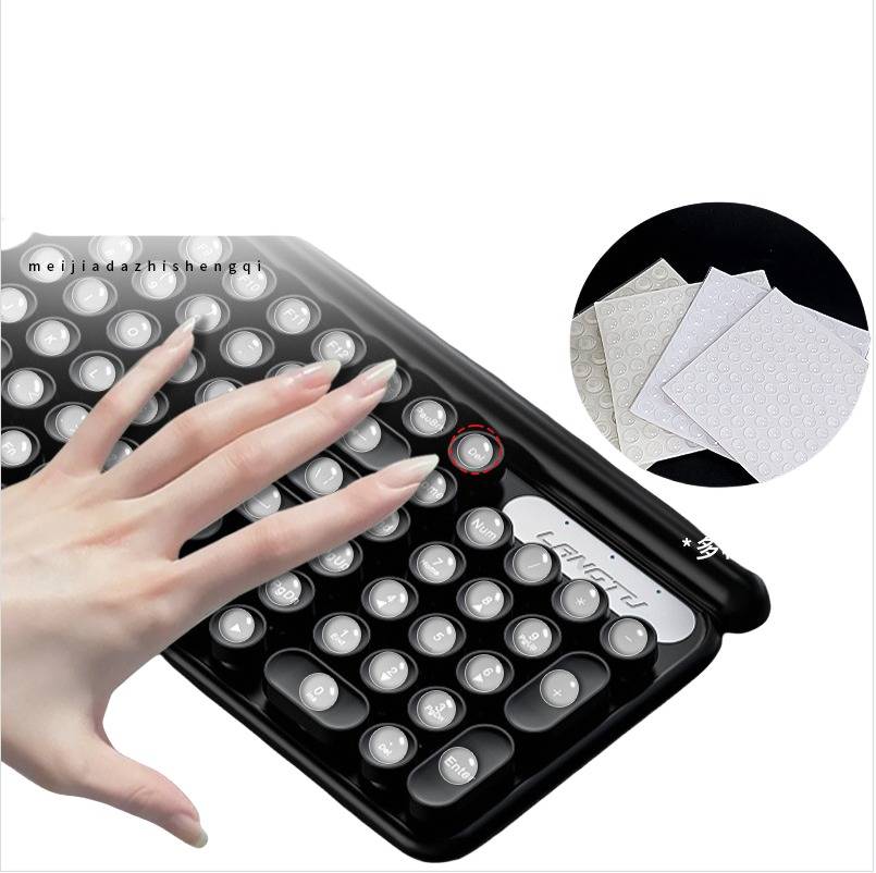 Transparente Nagelschutz-Tastaturaufkleber – Tippen leicht gemacht