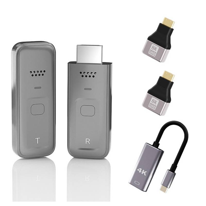 Kabelloses HDMI Video Sender & Empfänger Kit - 1080P, Plug & Play mit Adaptern