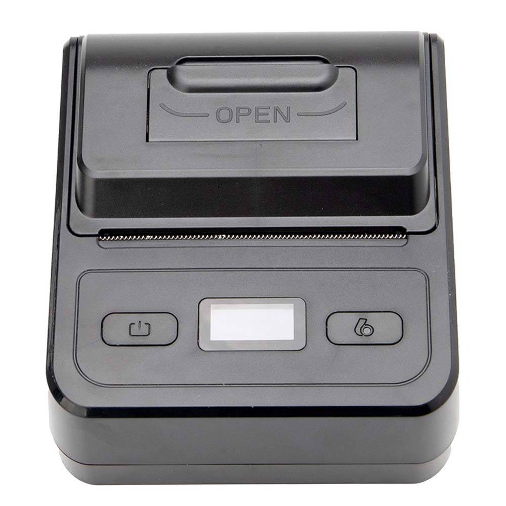 80mm Bluetooth Thermodrucker - Tragbarer USB + Bluetooth Etikettendrucker