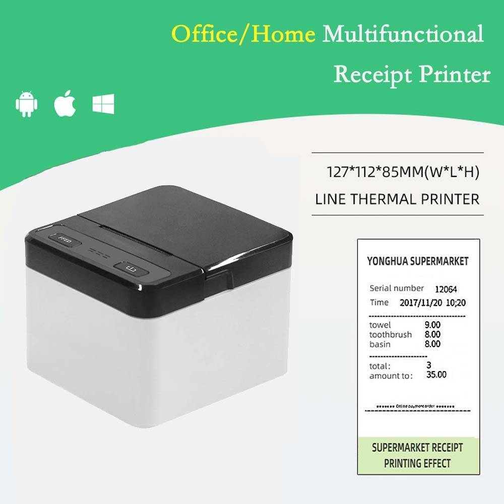 58mm USB+Bluetooth Thermobondrucker - Schneller, kompakter POS-Drucker