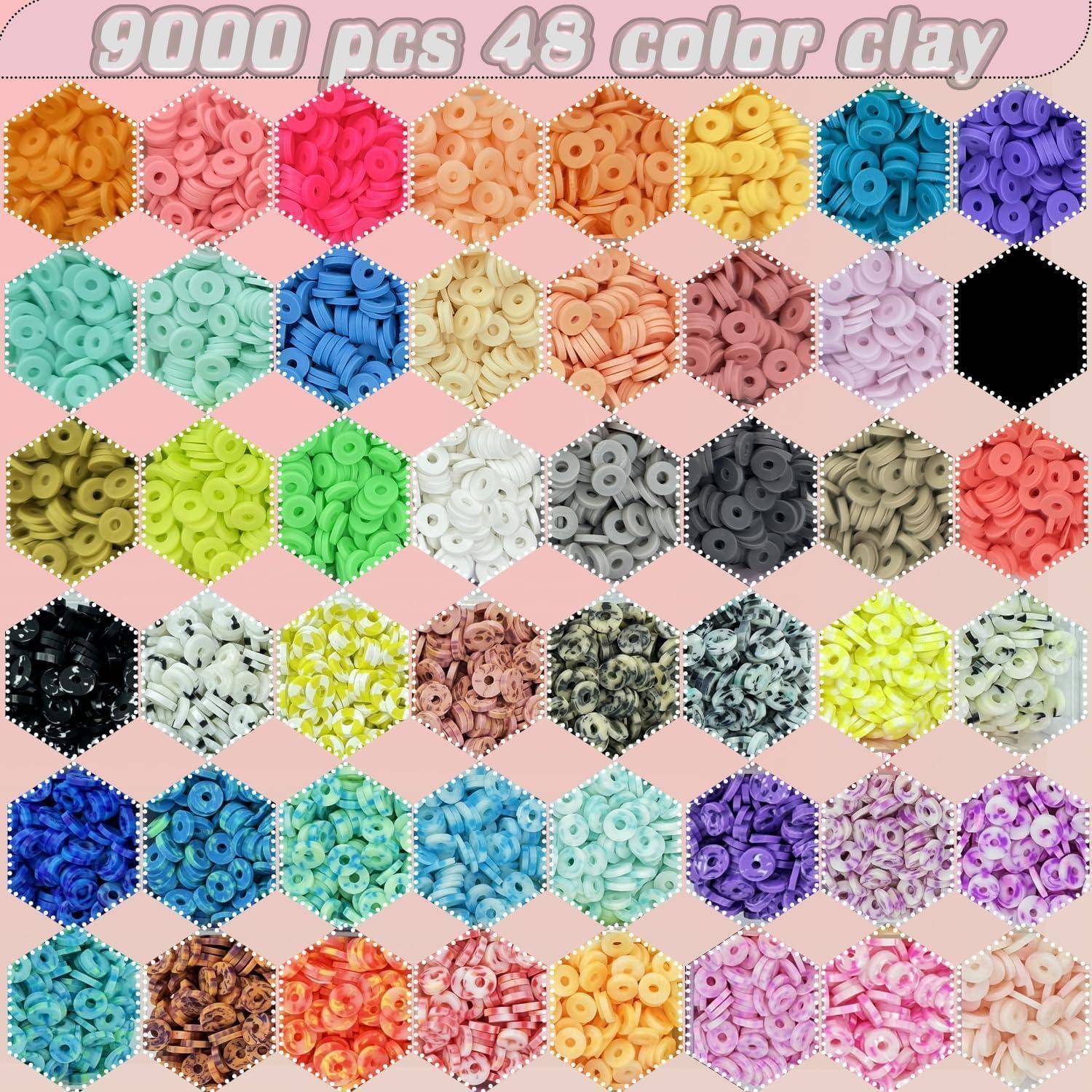 Produktbild zeigt „9000 Teile 48 Farben Ton