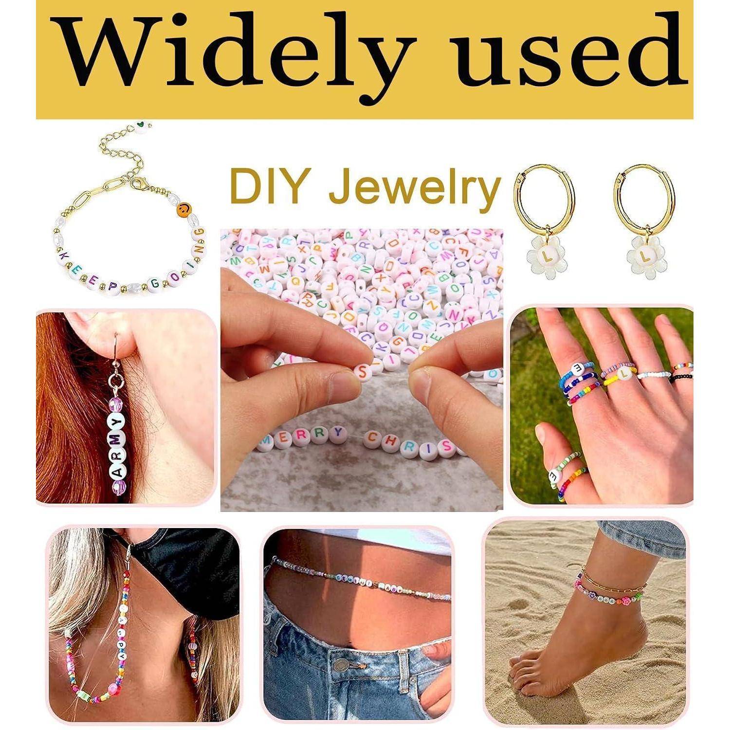 Collage mit dem Titel „Weit verbreiteter DIY-Schmuck