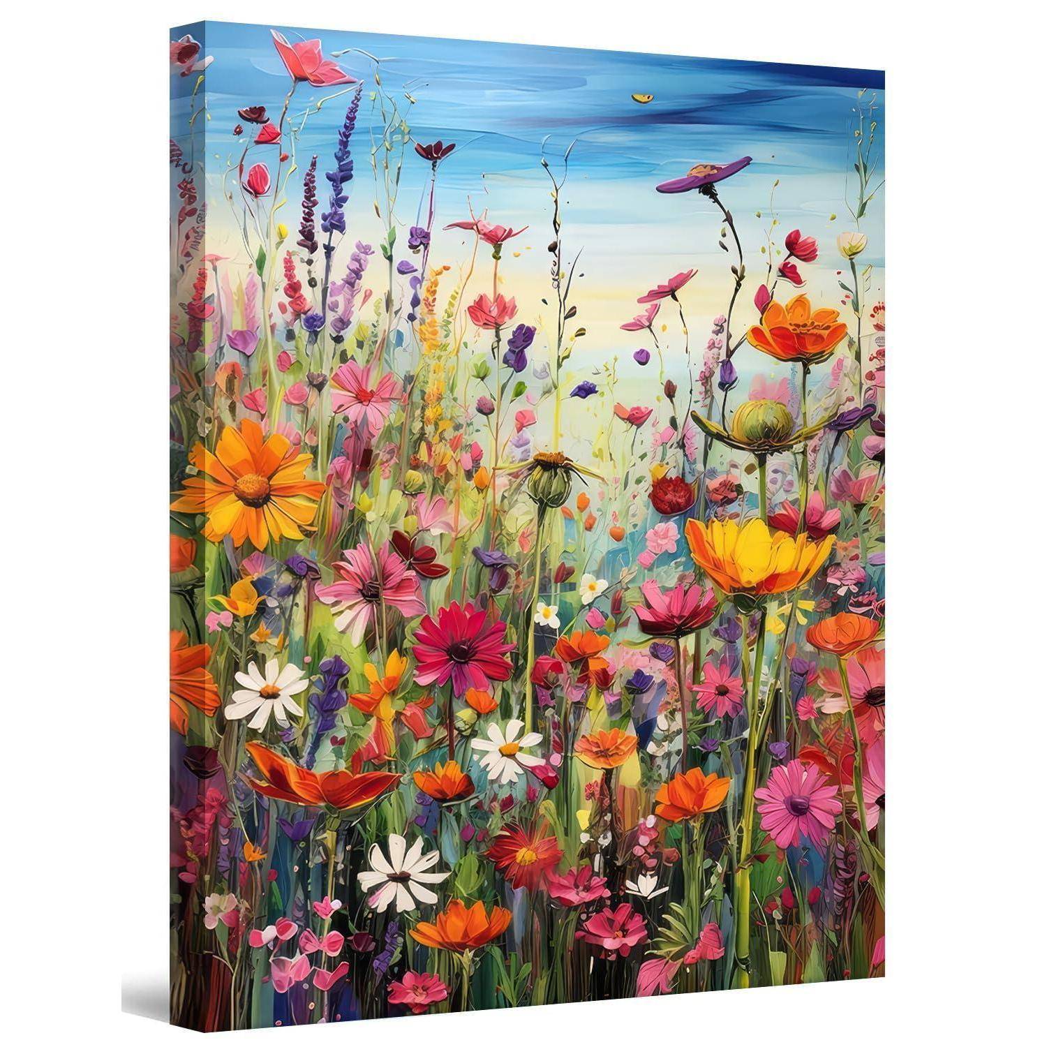 LZLHDE Diamond Painting Erwachsene, Diamant Painting Bilder Blumen 30x40cm 5d Diamond-Painting Geeignet Als Geschenk, Zur Entspannung und Als
