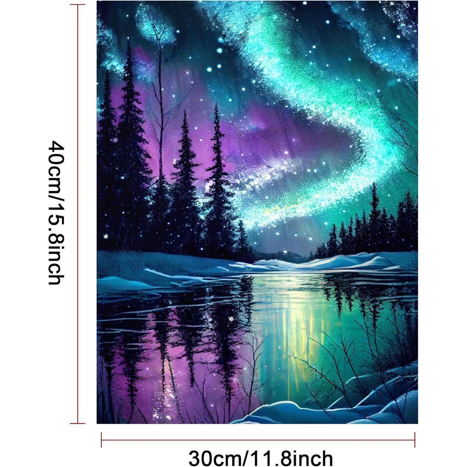 FLAJZ Diamond Painting, 5D Diamant Painting Bilder, DIY Diamond Painting Erwachsene und Kinder, Mosaikherstellung Bastelset für Haus Wand Dekoration