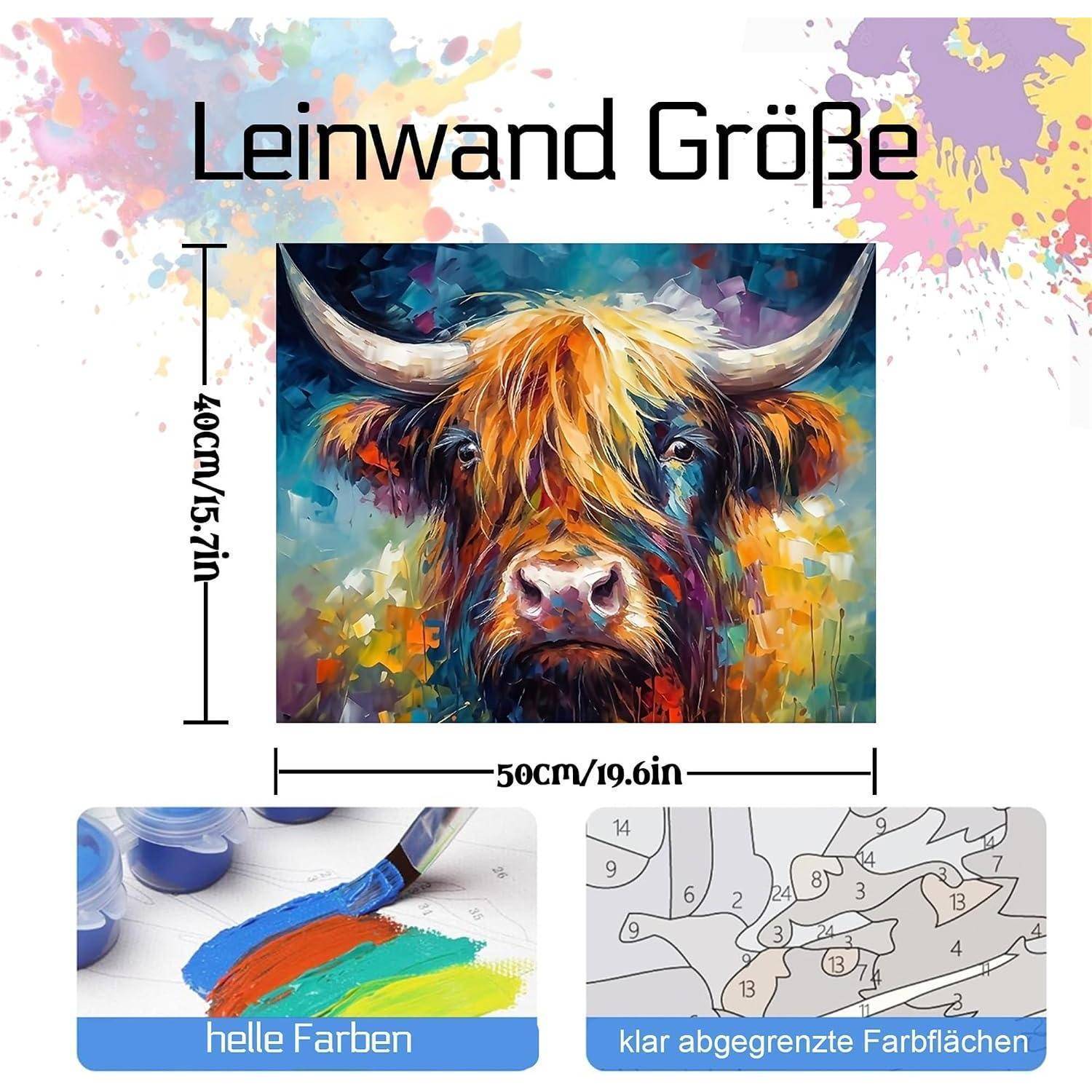 Grafik mit der Leinwandgröße „Leinwand Größe