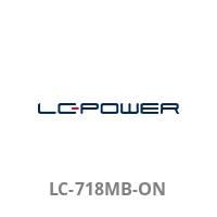 LCPOWER-Logo mit dem Modellnamen „LC-718MB-ON