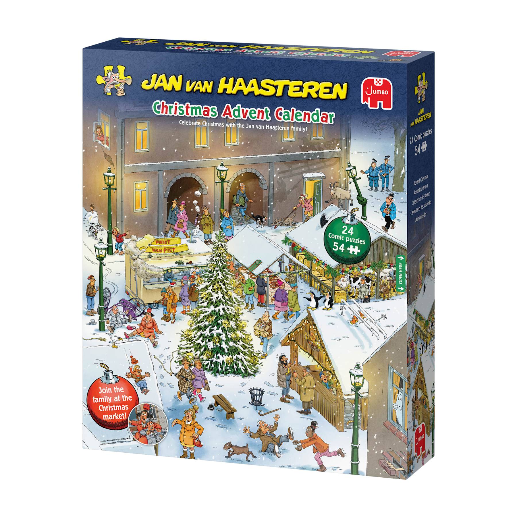 Schachteln mit „JAN van HAASTEREN Weihnachts-Adventskalender