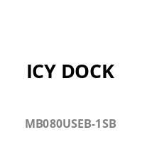 Produktetikett mit der Aufschrift „ICY DOCK