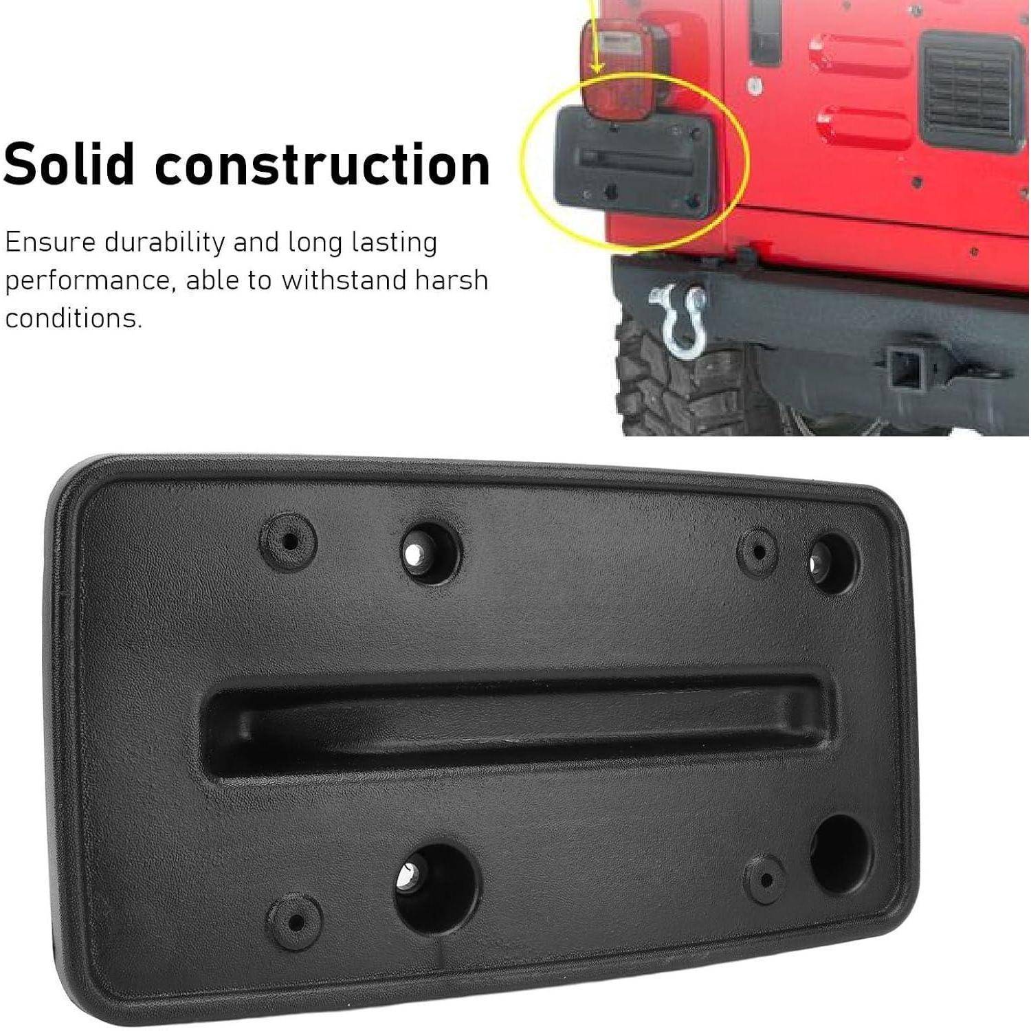Kennzeichenhalter ABS für TJ 1997-2006 OE 55174994