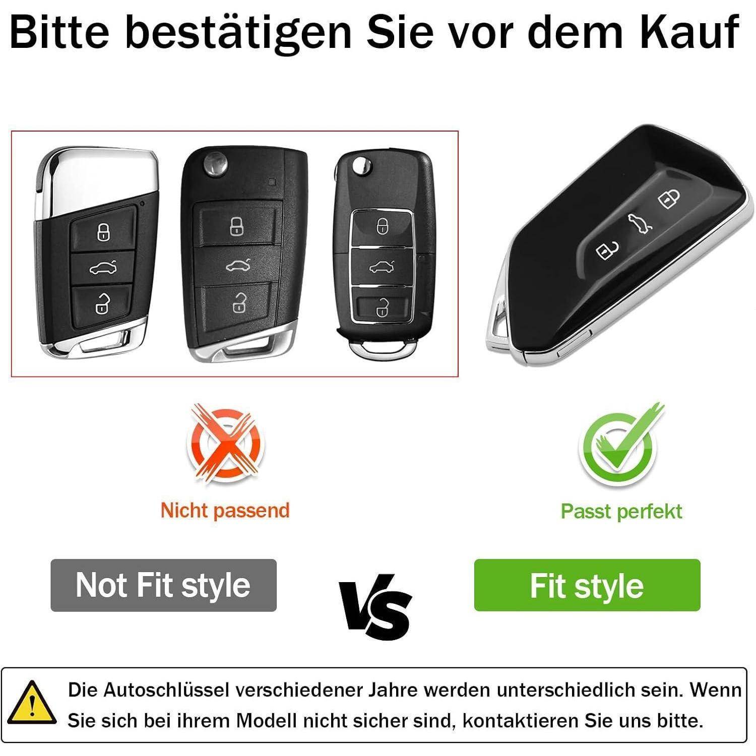Kompatibilitätsleitfaden für deutsche Autoschlüssel: Vergleich zwischen alten „Nicht passenden Stil