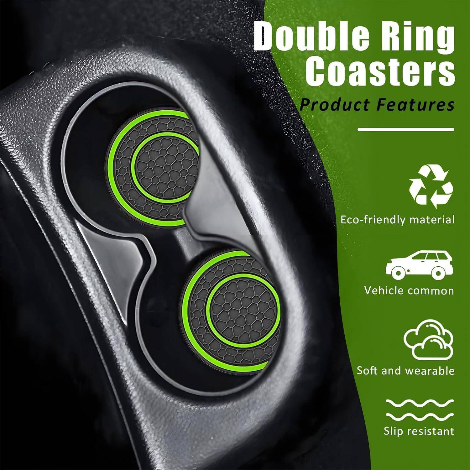 Werbegrafik für „Double Ring Coasters