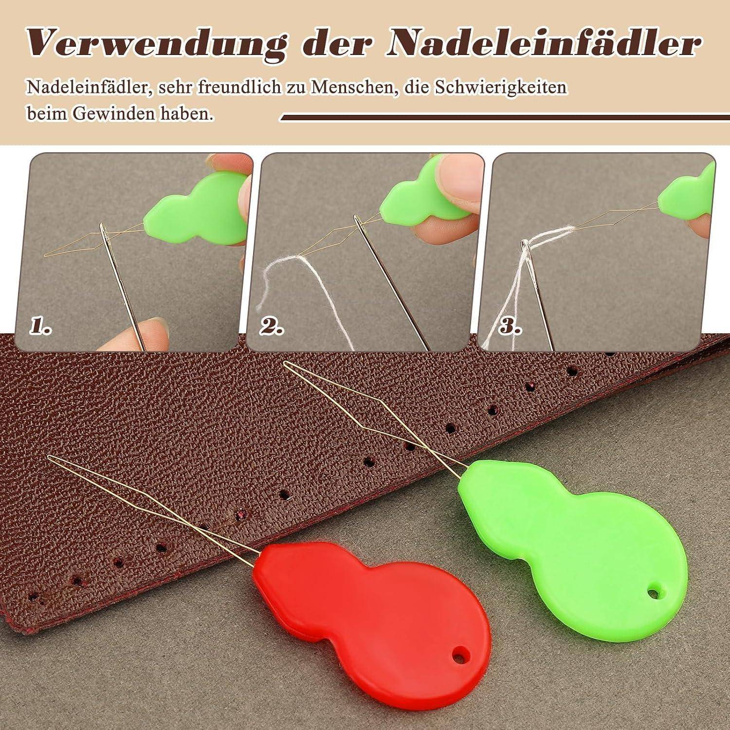 Nähnadel Set 20tlg. mit Nähgarn & Nadeleinfädler