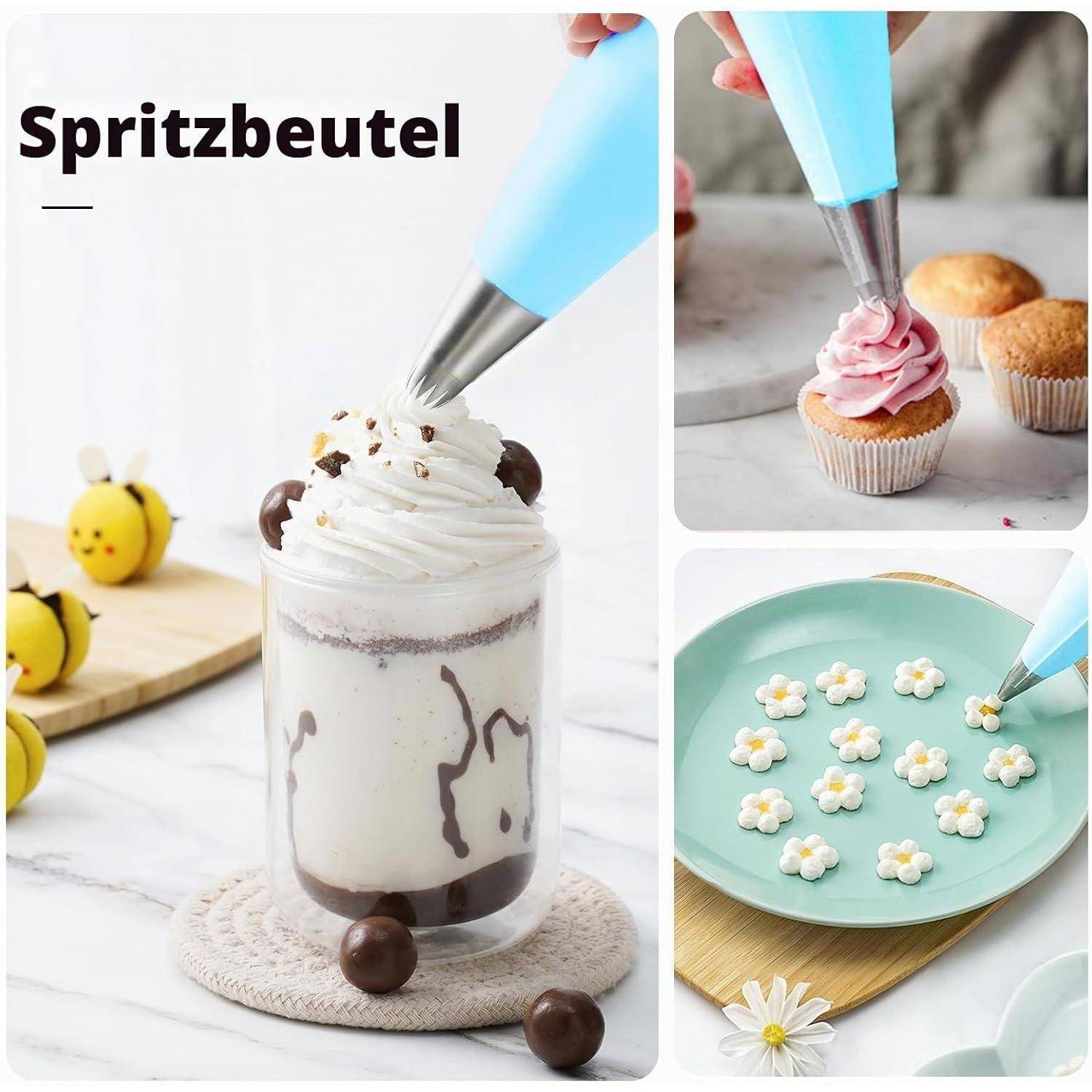 Collage mit einem „Spritzbeutel