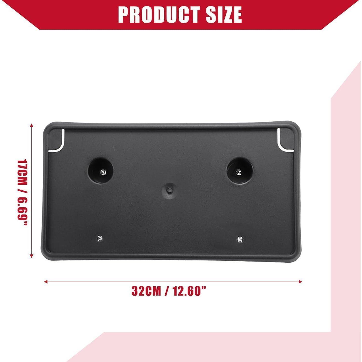 Größendiagramm eines rechteckigen schwarzen Geräts: 32 cm (12,60 Zoll) breit und 17 cm (6,69 Zoll) hoch.