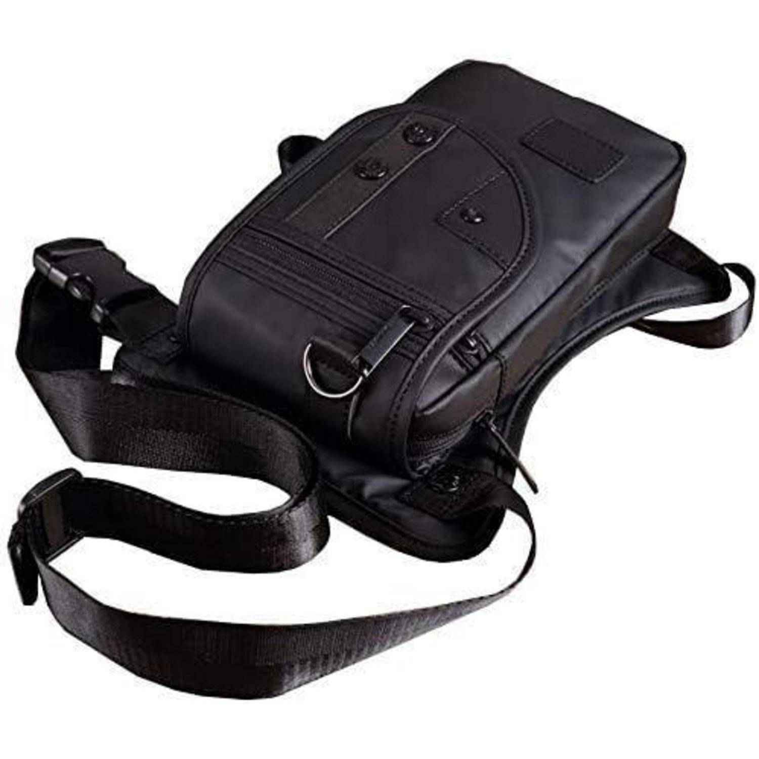 Drop Leg Bag wasserabweisend Schwarz