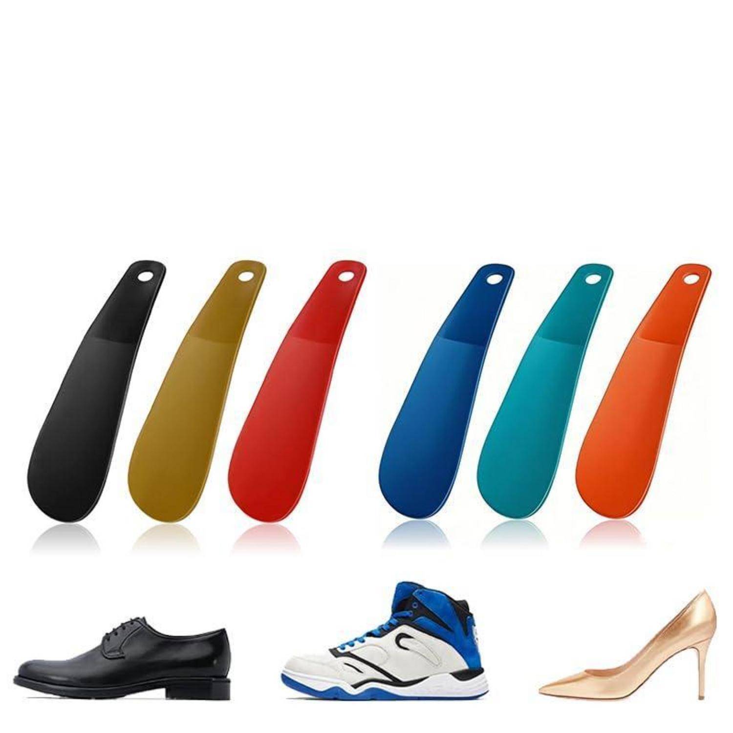 Schuhanzieher 6er Set 16cm kompakt universell