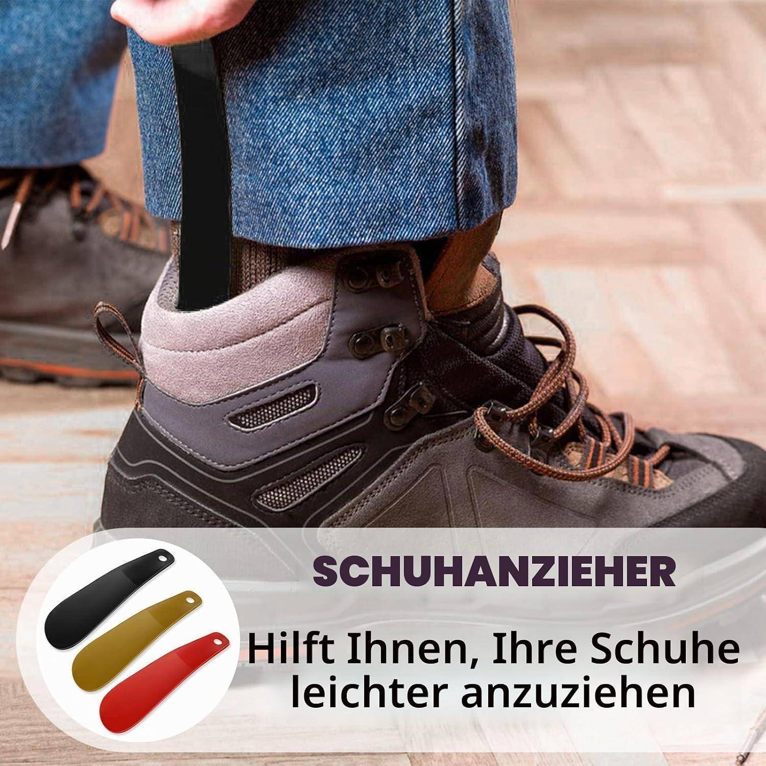 Schuhanzieher 6er Set 16cm kompakt universell