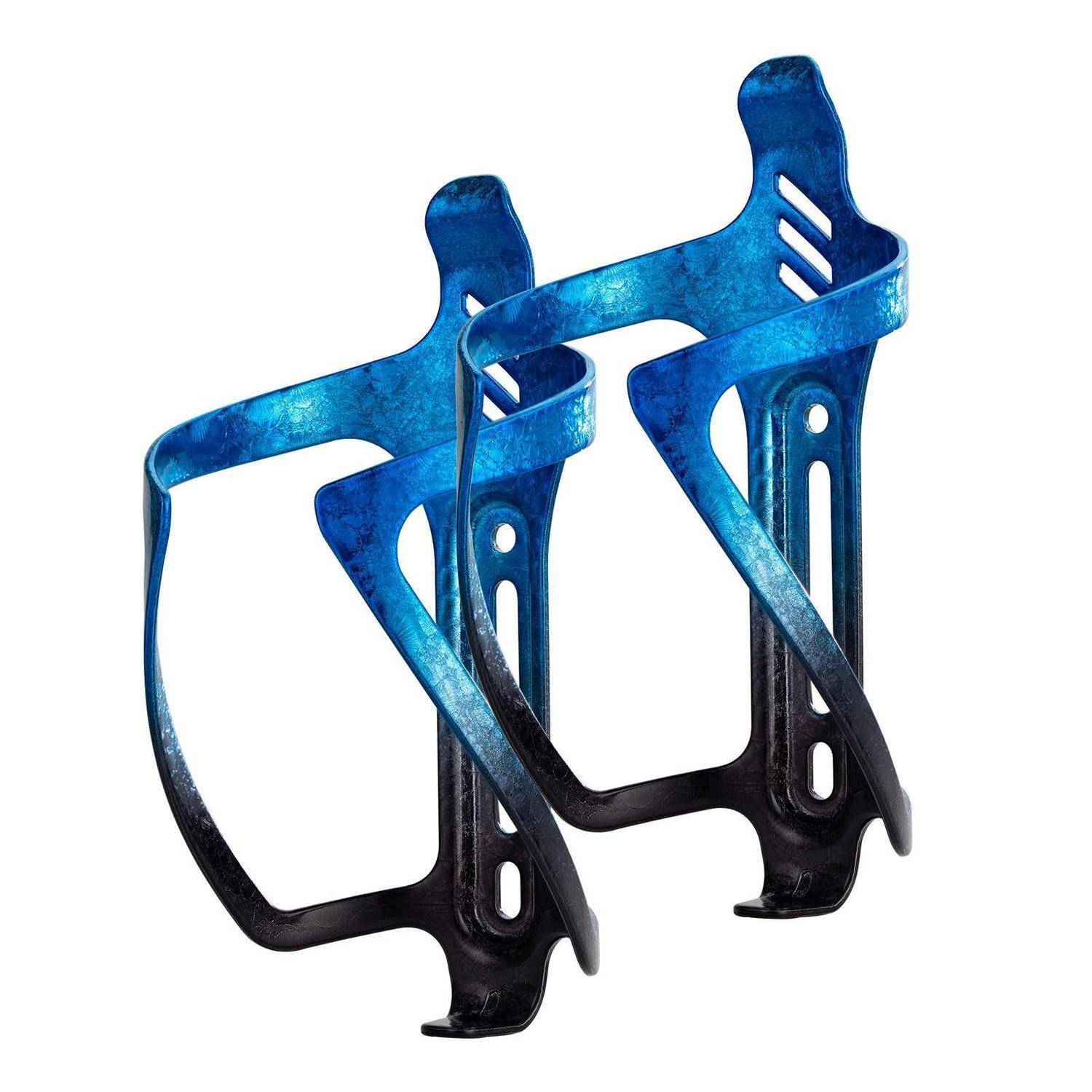 Flaschenhalter Alu 38g blau*2 MTB Rennrad