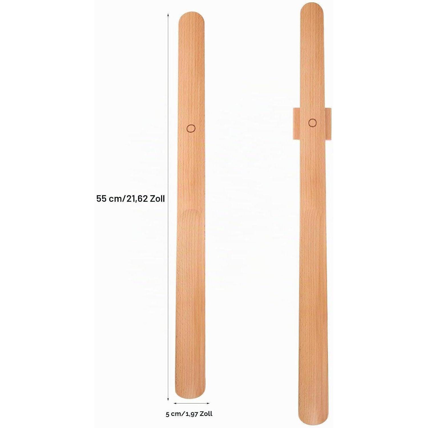Schuhlöffel Holz 55cm mit Magnetfunktion