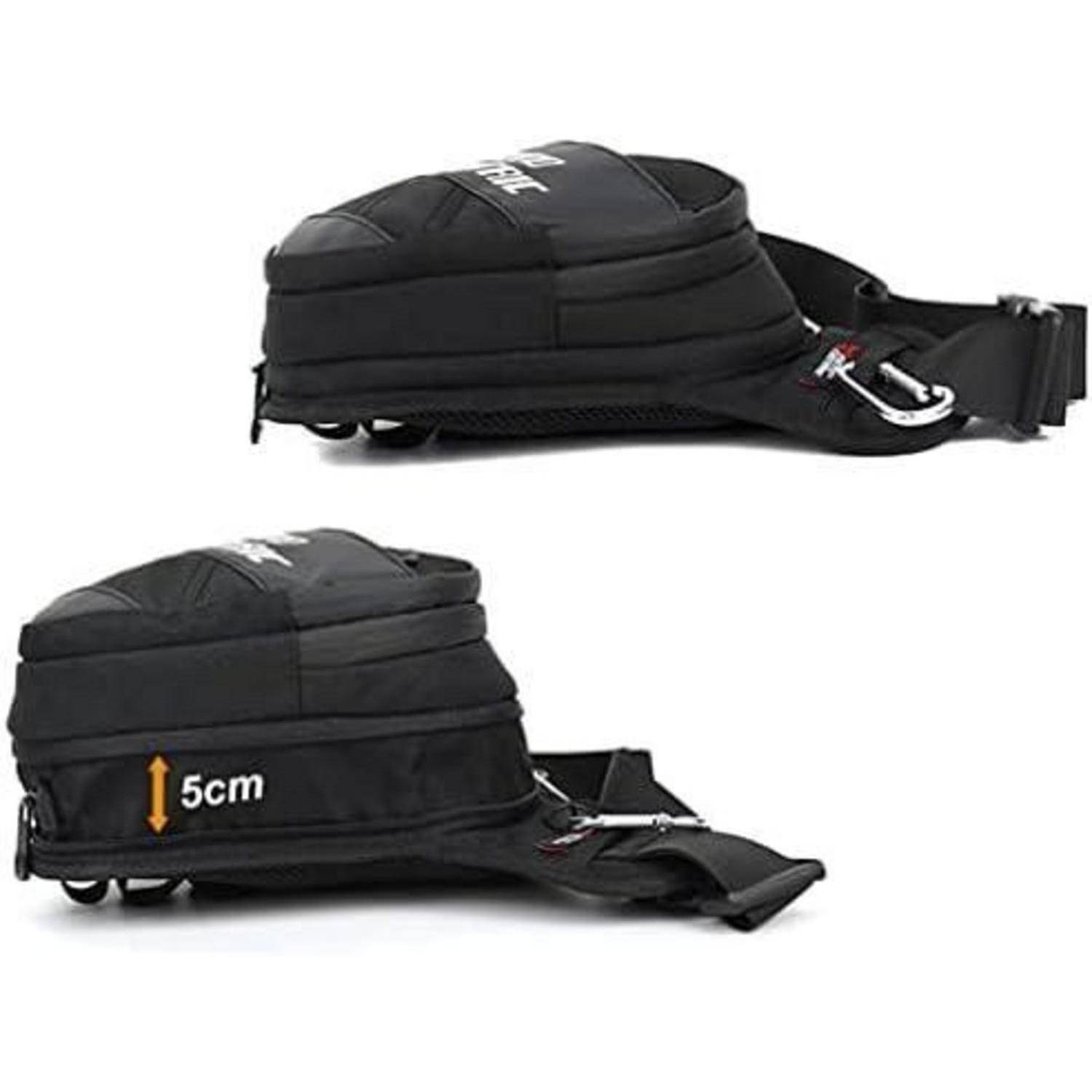 Drop Leg Bag Oxford wasserabweisend Schwarz