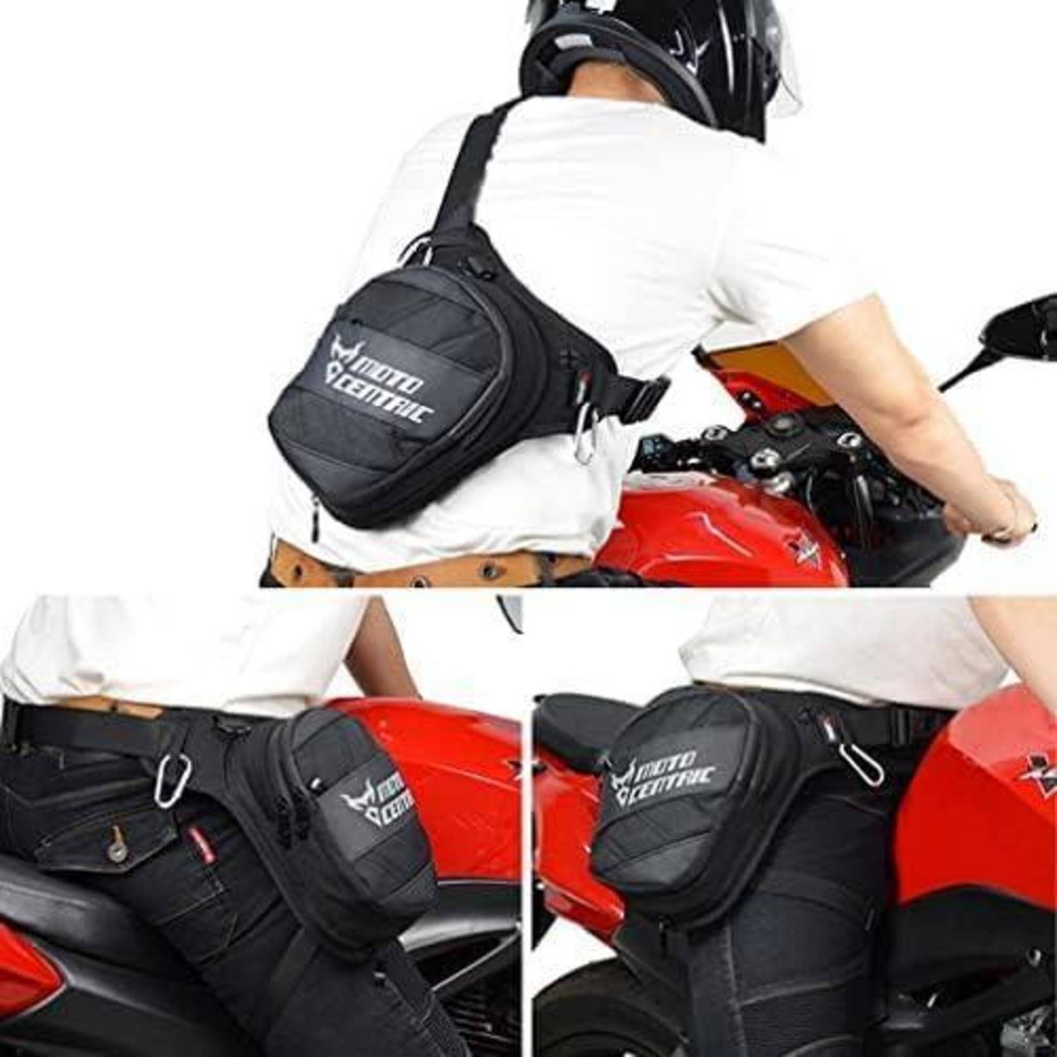 Drop Leg Bag Oxford wasserabweisend Schwarz