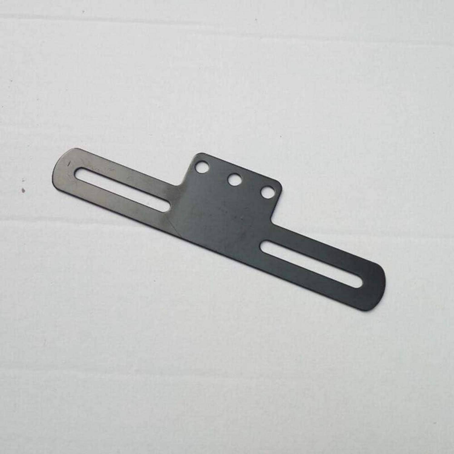 Motorrad Kennzeichenhalter Aluminiumlegierung Universal Silber