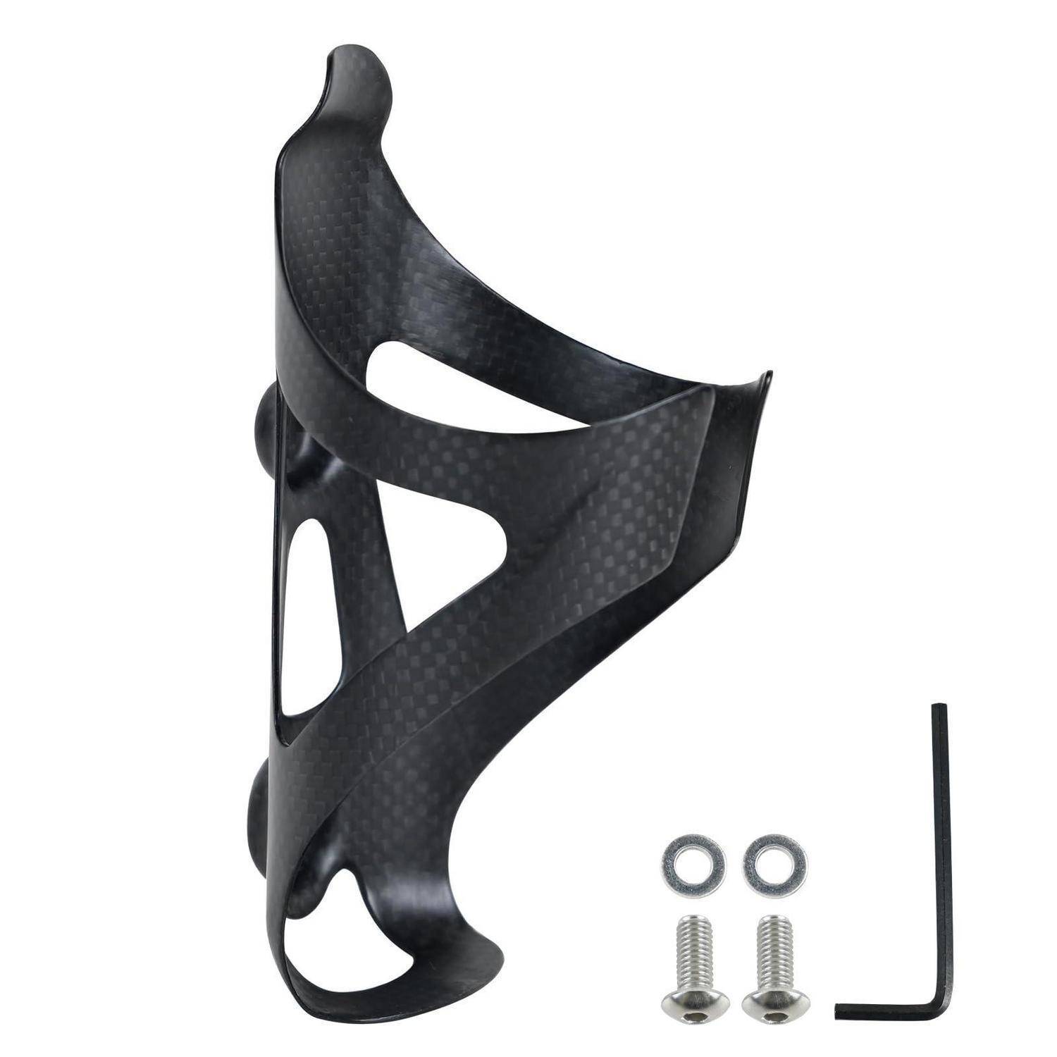 Flaschenhalter Fahrrad Carbon 22g für 72-74mm Flaschen matt