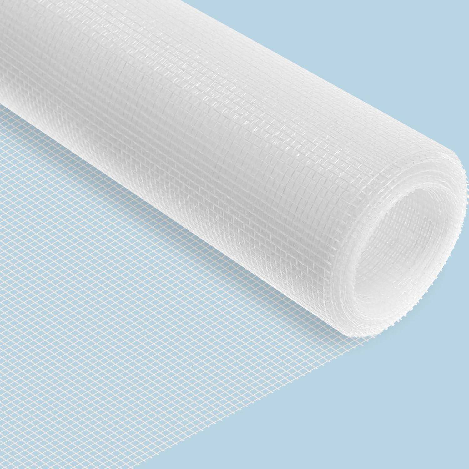 REDTRON Fiberglas-Fliegengitter 1,2 x 2,5 m Weiß