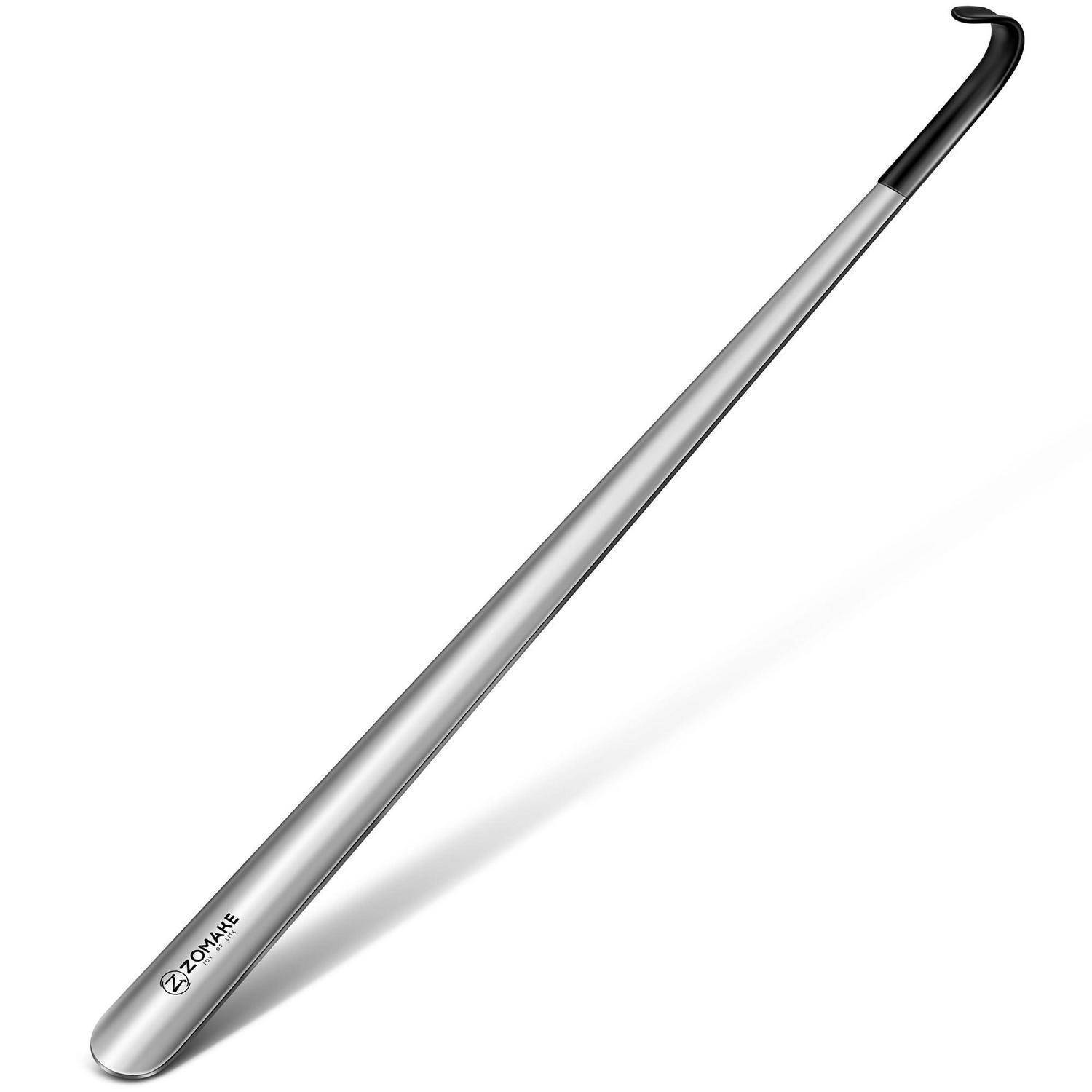 ZOMAKE Schuhlöffel lang 80 cm Edelstahl 2mm stabil