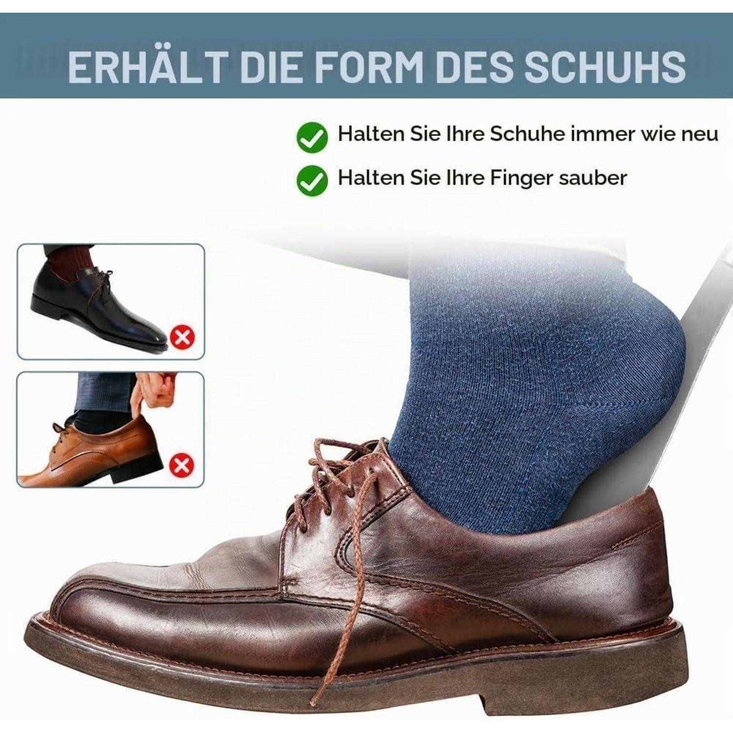 Schuhlöffel Teleskop 28.5-70.5cm Edelstahl 2 Stück