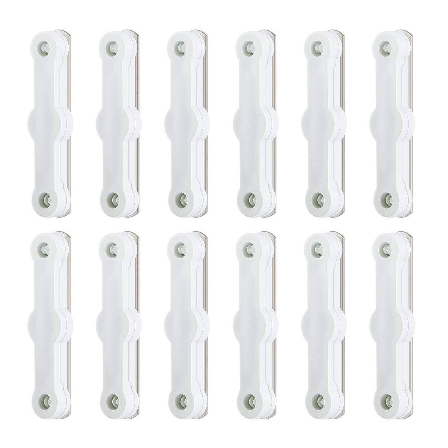 12x Fliegengitter Fenster Clips Selbstklebend Ohne Bohren