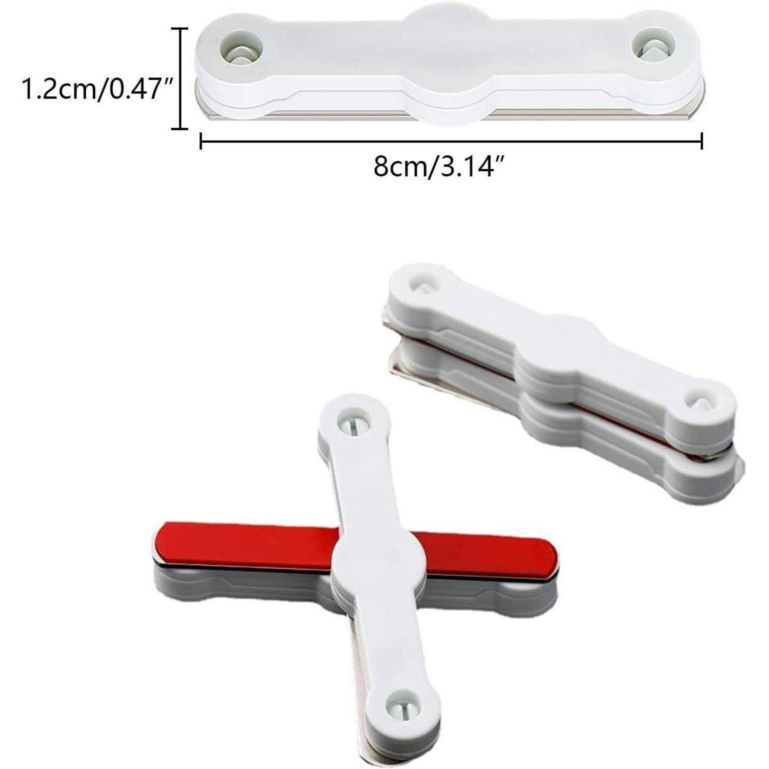 12x Fliegengitter Fenster Clips Selbstklebend Ohne Bohren