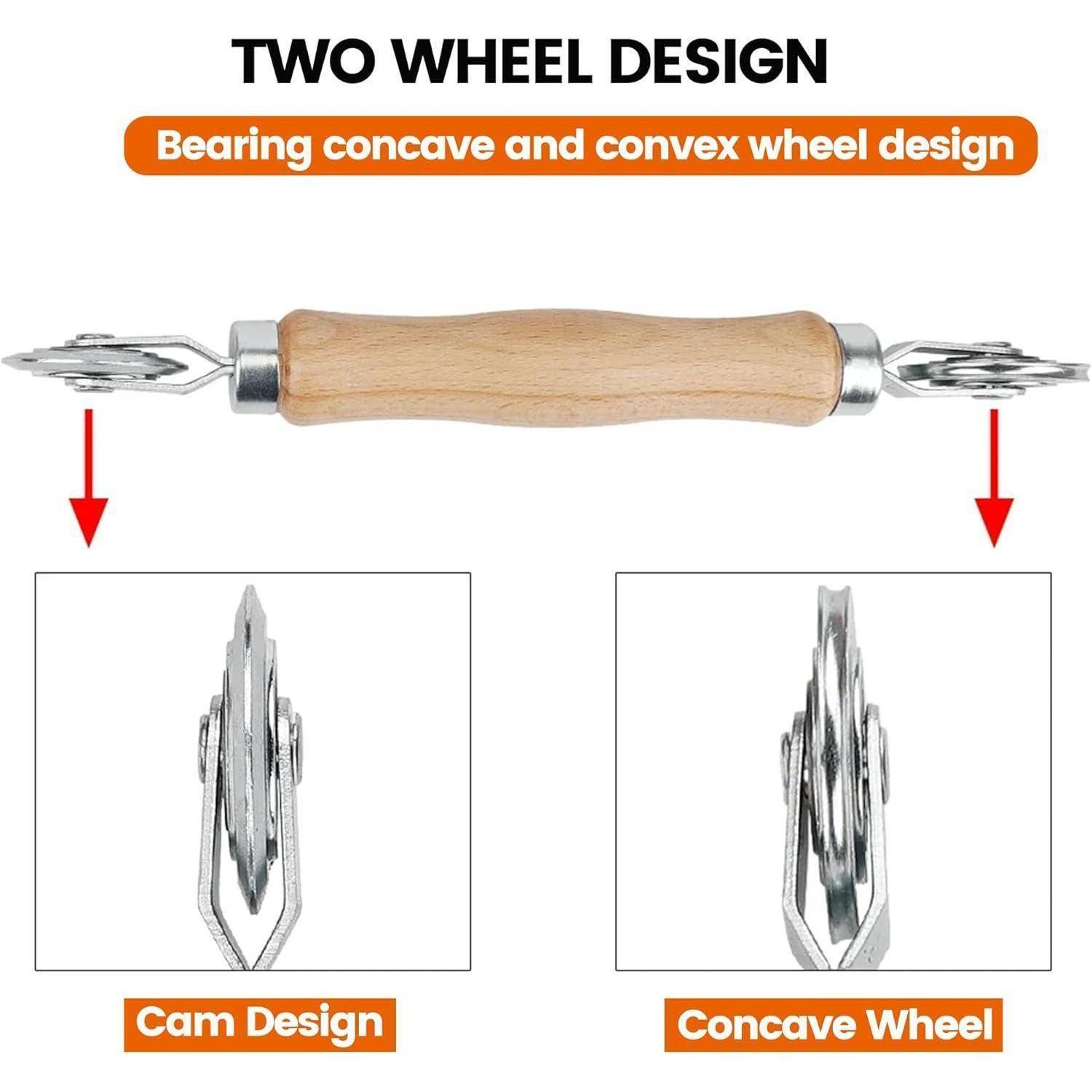 Diagramm eines Zweirad-Designwerkzeugs mit den Enden „Nockendesign