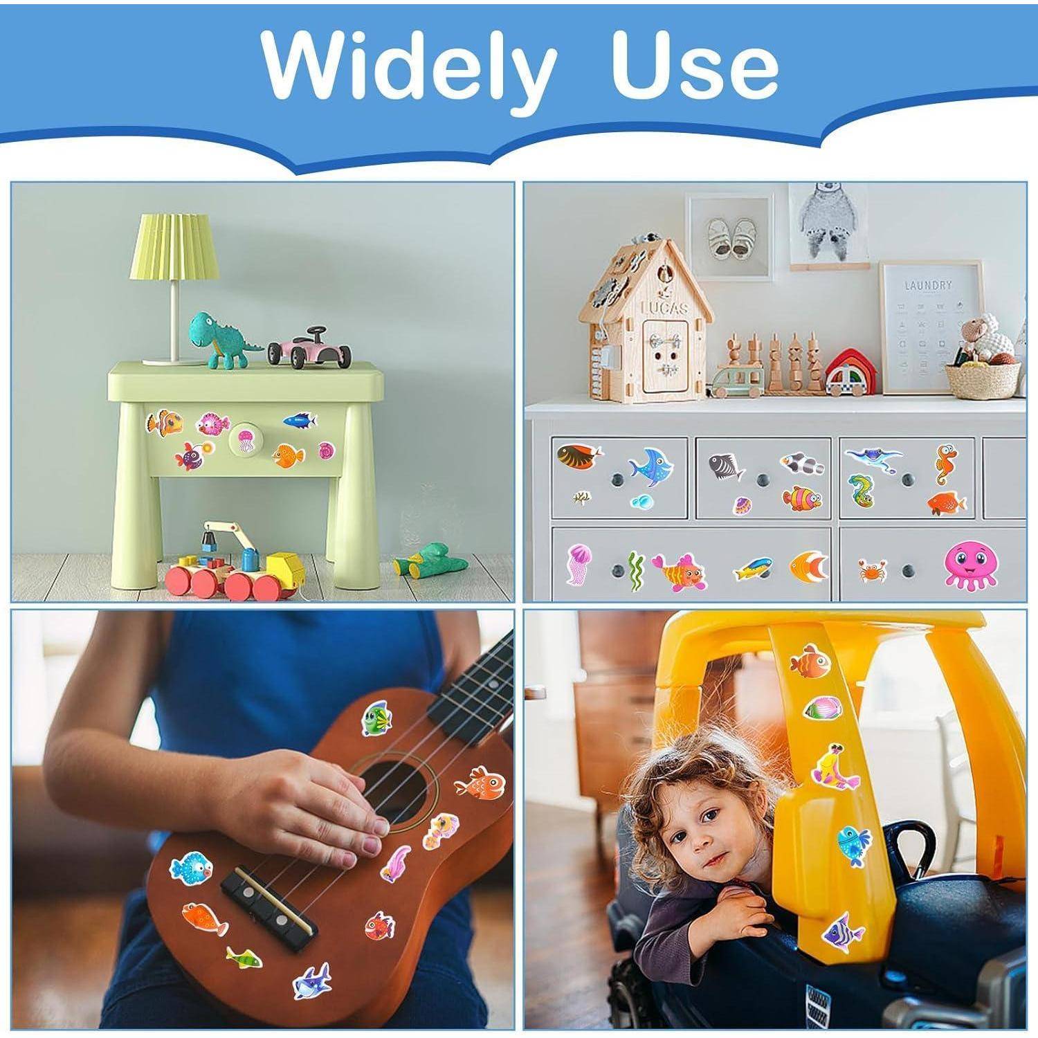 Collage mit dem Titel „Widely Use