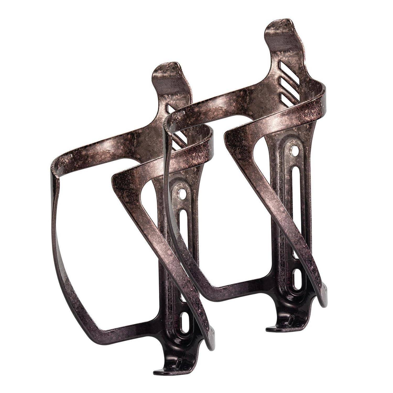 Fahrrad Flaschenhalter Aluminium 38g Wetterfest Braun