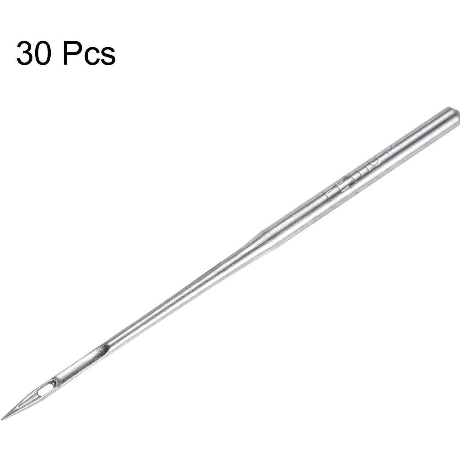 QUARKZMAN Nähmaschinennadeln 30 Stück Größe 90/14 Universal Spitze