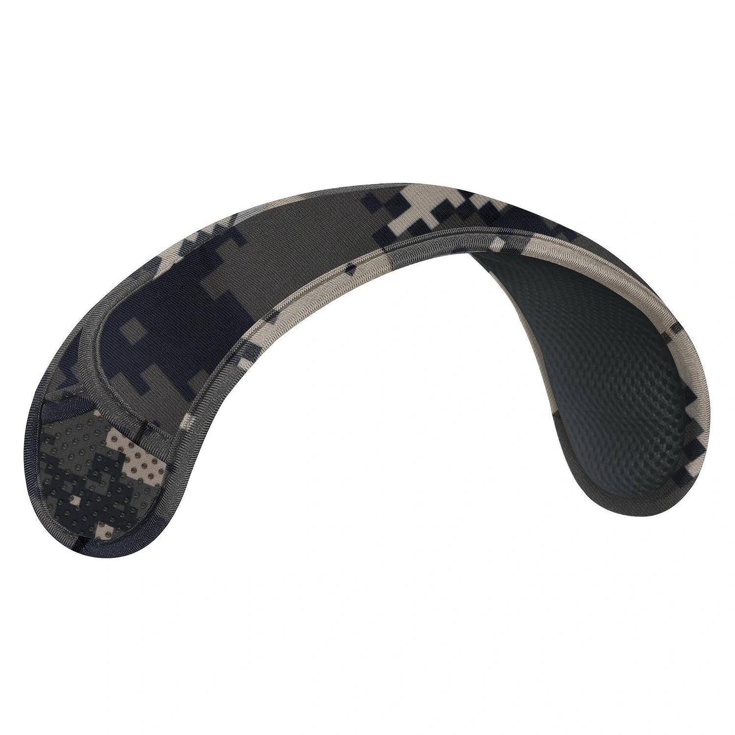 Schulterpolster Ersatz für Taschen Camouflage Grau Neopren Luftschaum 33cm