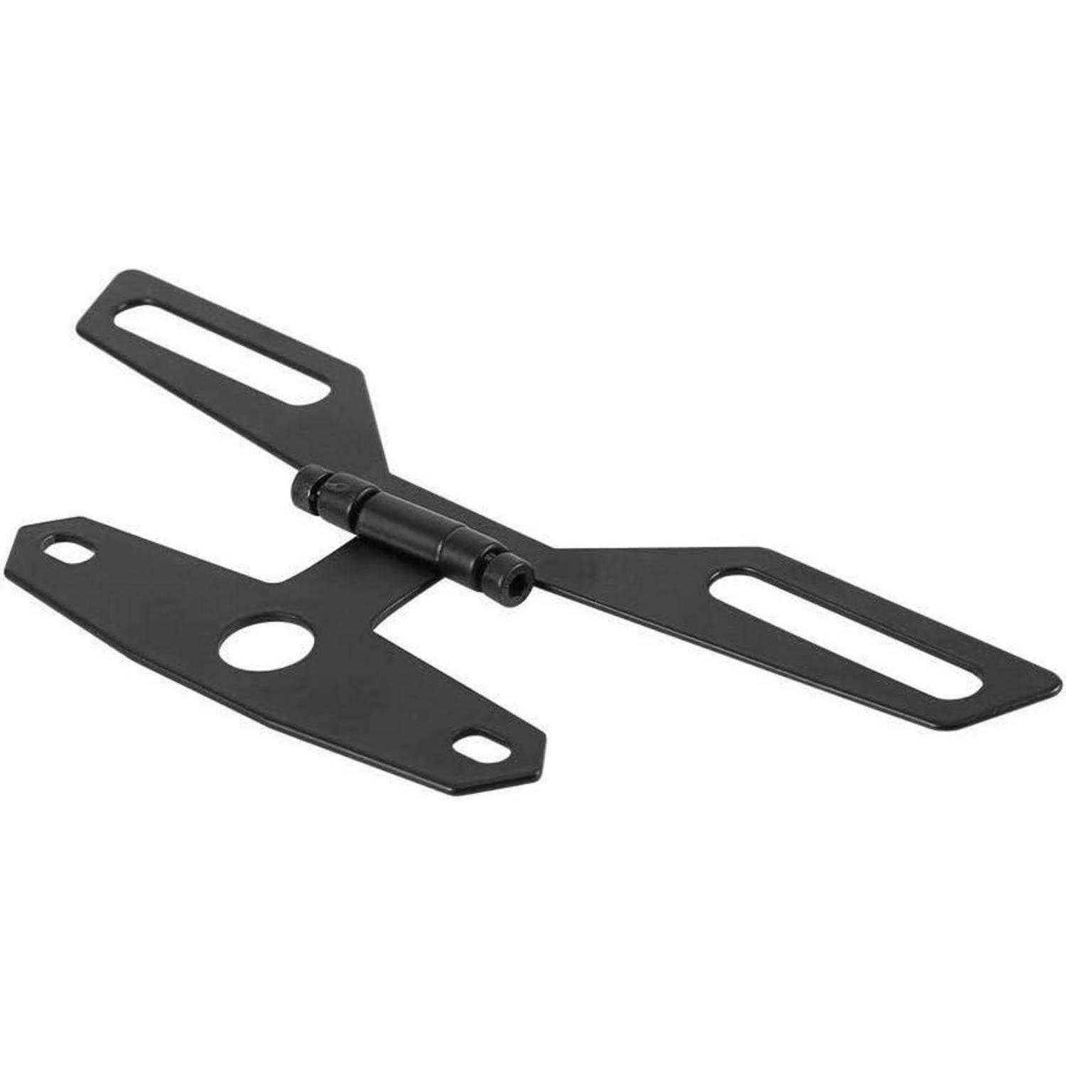 Klappbarer Kennzeichenhalter Aluminiumlegierung Motorrad ATV
