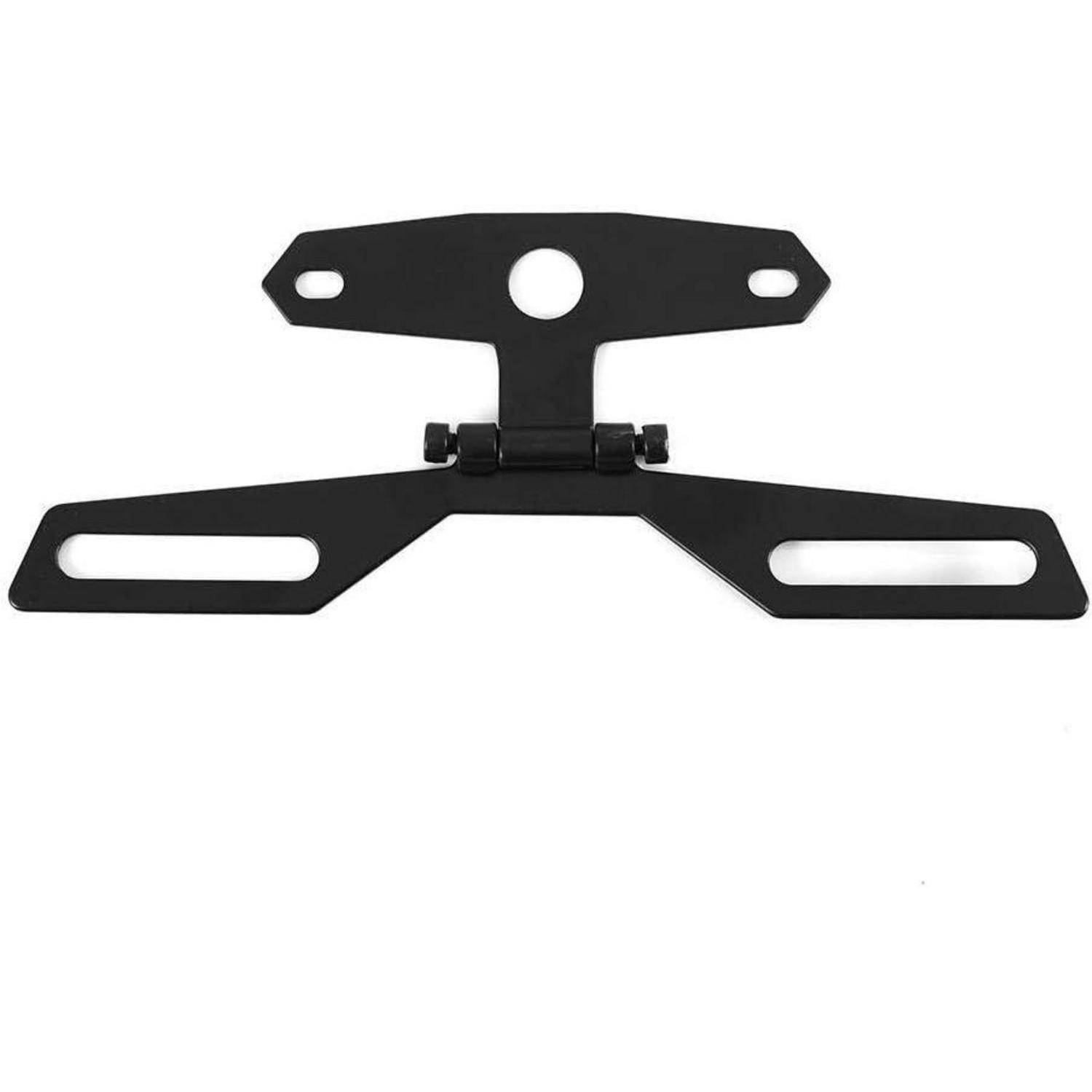 Klappbarer Kennzeichenhalter Aluminiumlegierung Motorrad ATV