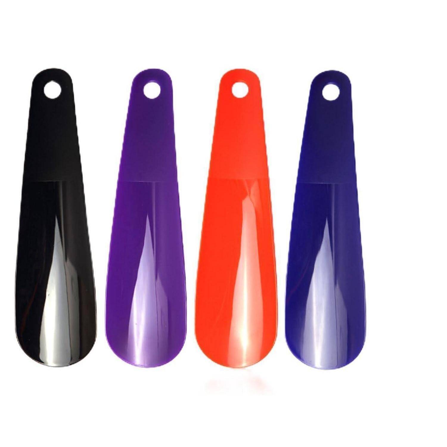 KAPSING 4er Schuhlöffel Set Kunststoff 16cm Tragbar