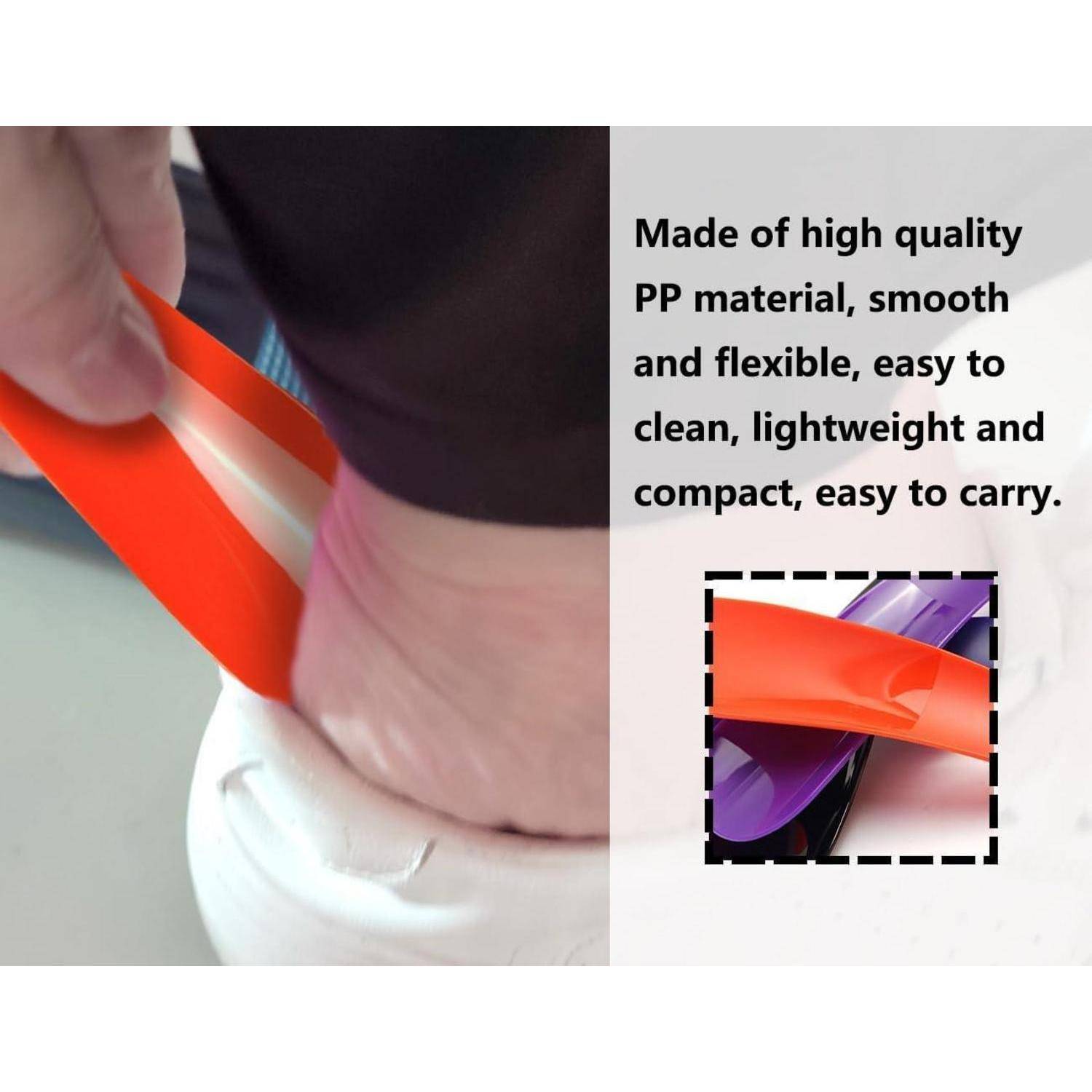 KAPSING 4er Schuhlöffel Set Kunststoff 16cm Tragbar