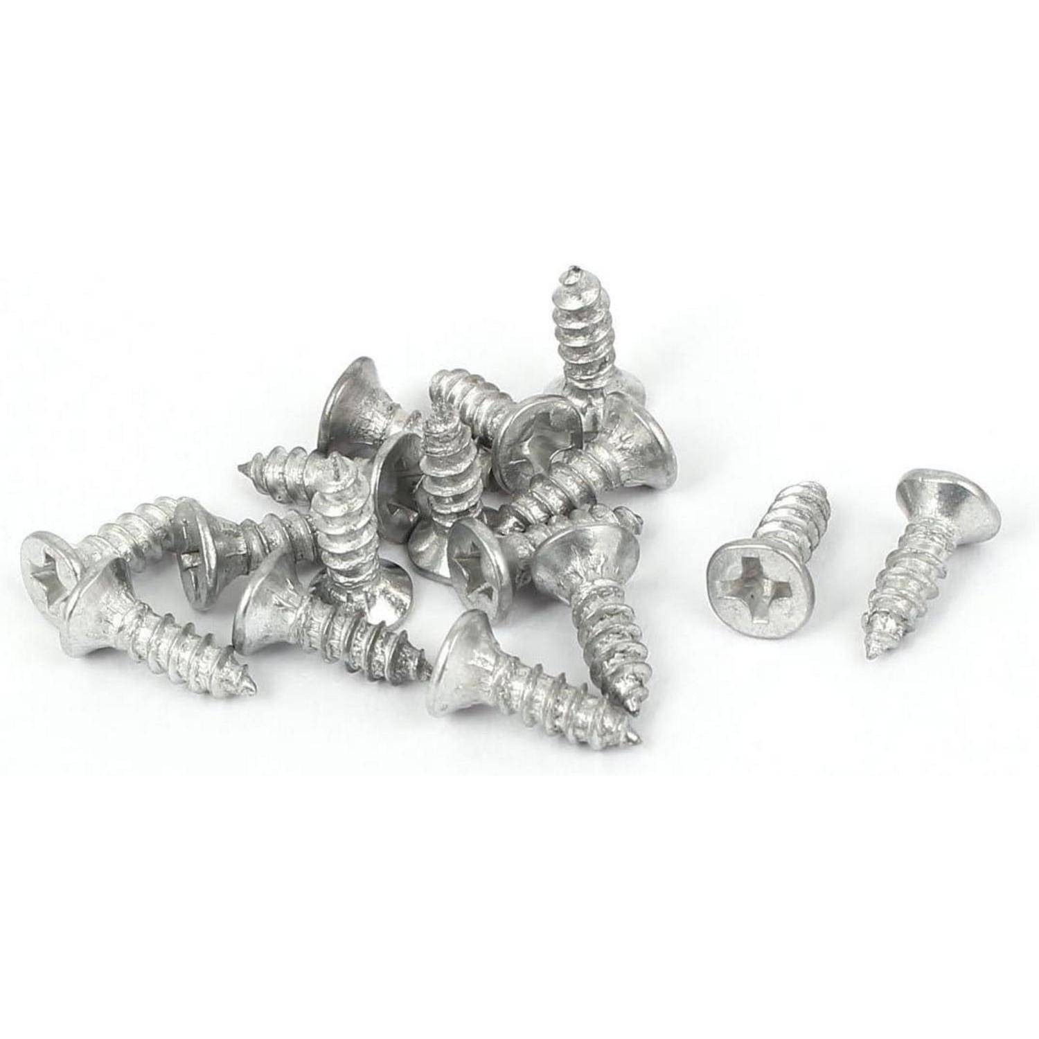 Namensschildhalter Metall 105x60mm Silber 8 Stück