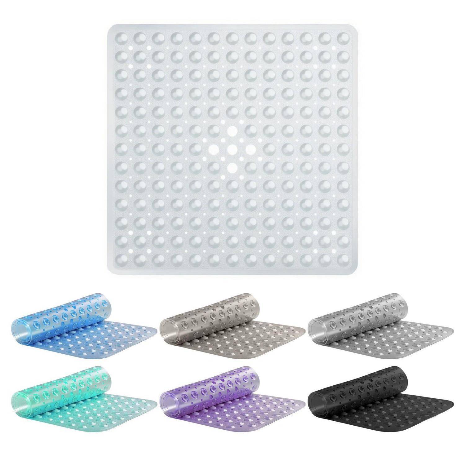 Duschmatte rutschfest 53x53cm PVC BPA-frei transparent